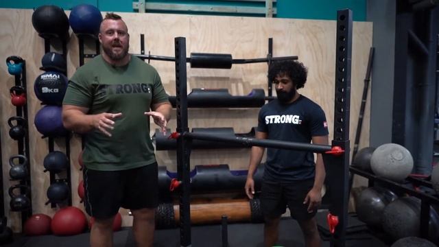 Atlas Stone Tutorial : How To Load, Shoulder, Extend and Press with Strongman Stones смотреть онлайн
