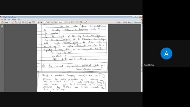 Stream Cipher: RC4