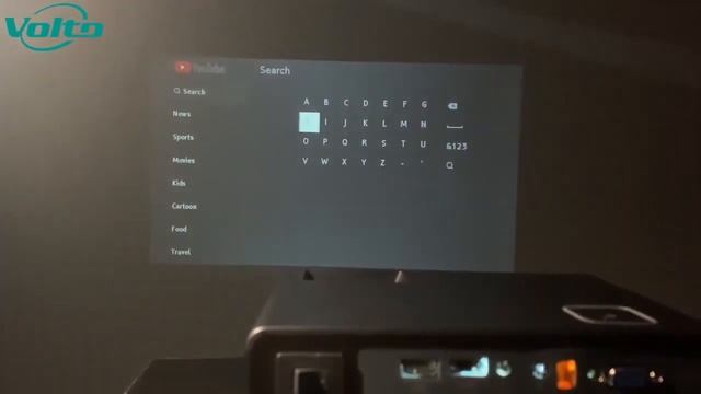 Volto VQ-6 portable home theater Android projector смотреть онлайн