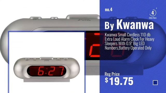 Top 10 Extra Loud Alarm Clocks [2018 ]: SonicAlert Bunker Bomb Extra Loud Vibrating Alarm Clock смотреть онлайн