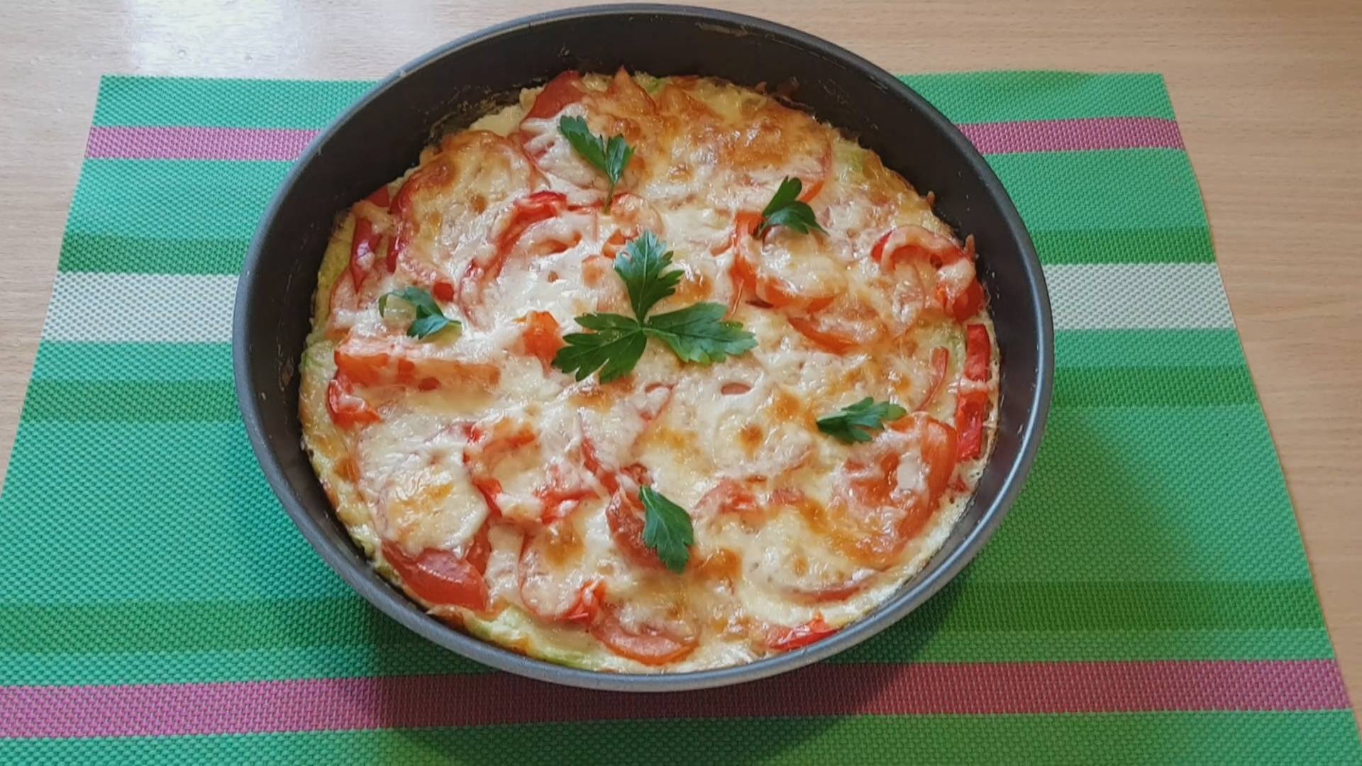 Закуска - пицца из кабачков смотреть онлайн