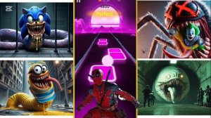 Червь-паук 🆚️ СОНИК БЫВШИЙ ПОЖИРАТЕЛЬ 2 🆚️ SPIDERMAN.EXE