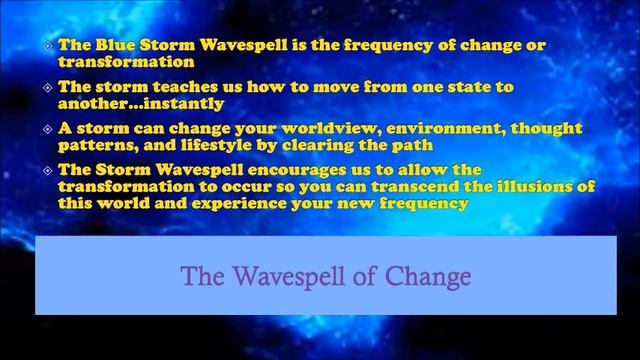 Wavespell Word - Blue Magnetic Storm Wavespell смотреть онлайн