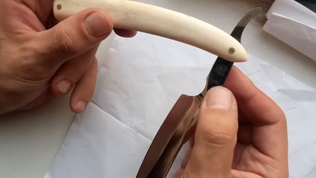 Опасная бритва Tillotson - Sheffield + ArtRazor Falcon смотреть онлайн