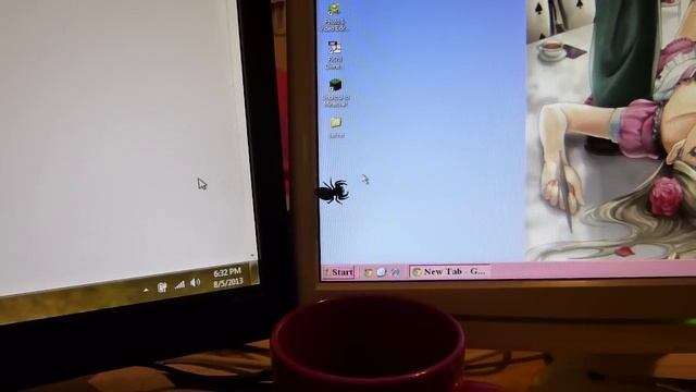 Cute spider attacks computer cursor смотреть онлайн