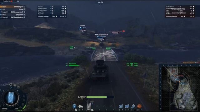 Armored Warfare - Gepard Tier 8 Basilisk Map смотреть онлайн