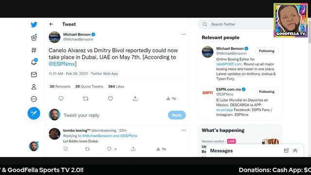 Canelo Alvarez vs Dmitry Bivol Reportedly Could Now Take Place in Dubai, UAE on May 7th!!! смотреть онлайн