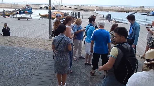 Как в кино... Выход к древнему морскому порту в Яффе. смотреть онлайн