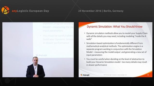anyLogistix European day. Software presentation смотреть онлайн