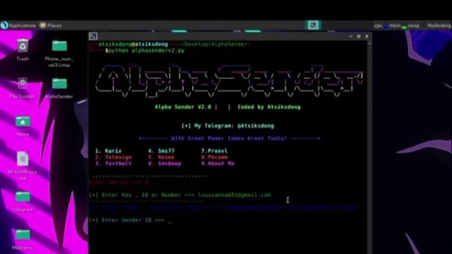 ALPHA sender V2.0//8 different sms gateways смотреть онлайн
