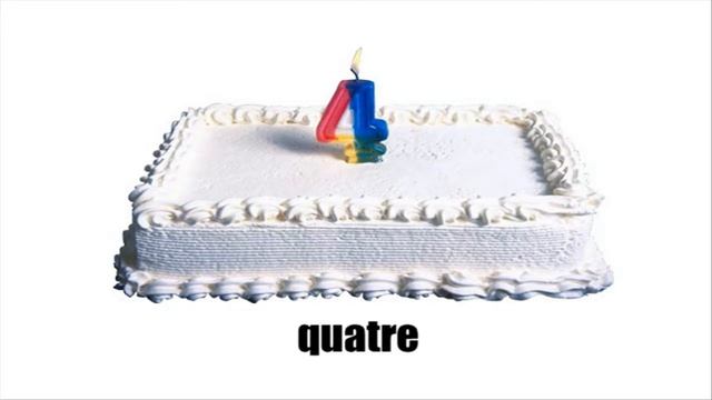 Узнать французский = CHIFFRES NOMBRES GATEAU смотреть онлайн