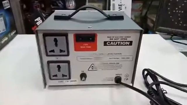 Newstar NDVS-500 / Automatic Voltage Regulator / Premium Servo Type 500W / 100% Copper / Time Delay
