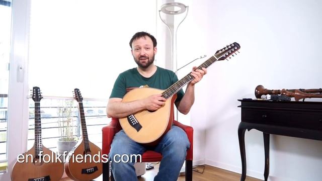 CITTERN 10-STRING WITH PICK-UP - BASED ON OUR GUITAR CITTERN