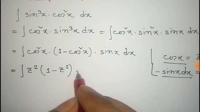 Integral of sin^3(x)*cos^2(x) смотреть онлайн