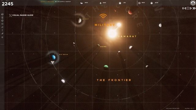 FALLING FRONTIER: SPACE STRATEGY MEETS THE EXPANSE! смотреть онлайн