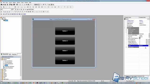 Creating a Crestron Smart Graphics XPanel project for testing смотреть онлайн