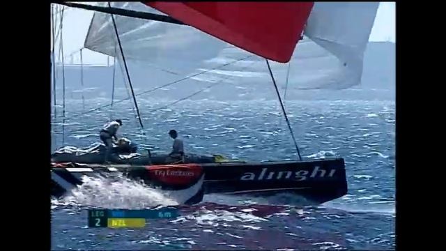 32nd America's Cup Race 7 SUI vs. NZL | AMERICA'S CUP смотреть онлайн