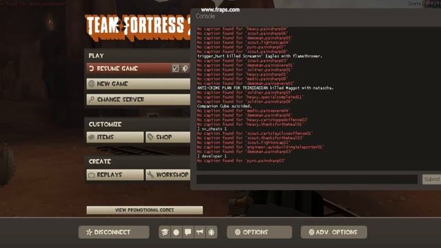 Team Fortress 2 this me cheating on bots and also get drop items once online смотреть онлайн