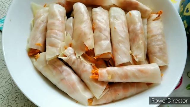 Невероятно вкусные маринованные рулетики из капусты и моркови. смотреть онлайн