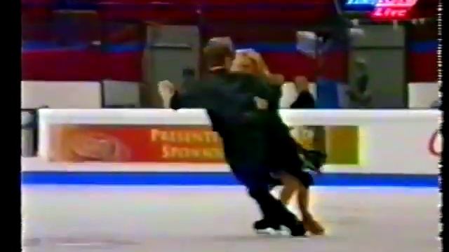 1998 European Championships - Compulsory Dance #2 - Sophie Moniotte & Pascal Lavanchy FRA смотреть онлайн
