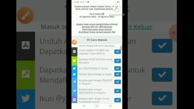 MANTAP.!! YOORBIT Wallet Airdrop instal aplikasi($5) + Giveaway $10.000 смотреть онлайн