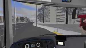 OMSI 2 ЛиАЗ 6274  Москва 748 маршрут + обновлённый информатор.