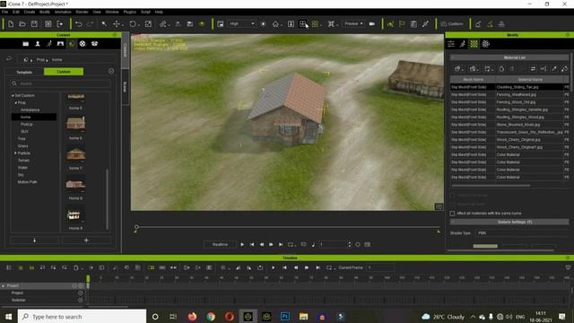 How to Create 3D Village Model In Iclone 7 in just 10 Minutes | iclone 7 animation tutorial in Hind смотреть онлайн