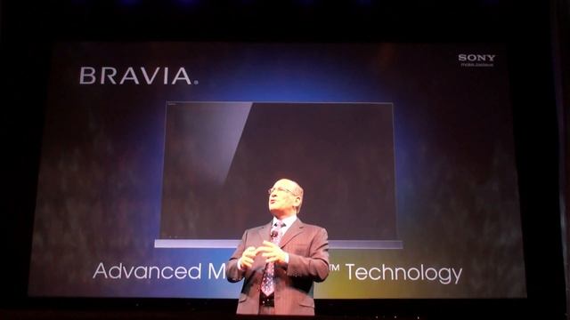 President/COO Of Sony Electronics USA Stan Glasgow Introduces The Bravia NX Series смотреть онлайн