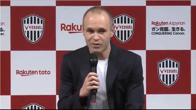 Welcome Iniesta to Vissel Kobe FC | смотреть онлайн