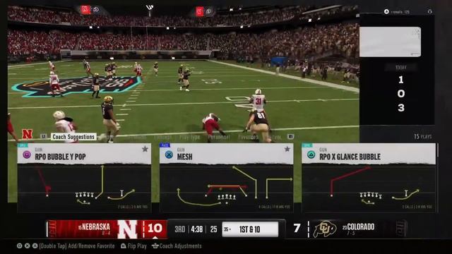 NEB VS COL SZN 1 LV BOWL TRU DYNASTY смотреть онлайн