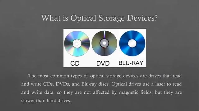 Group 2 - Differences Between Magnetic And Optical Storage Devices (Presentation)