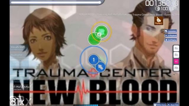 [Osu!] Trauma Center: New Blood - Opening [Brachion]