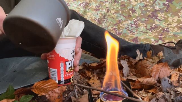 Mini Alcohol Stove | Eurohike Trek Solo Cookset | Under The Tarp In The Rain смотреть онлайн