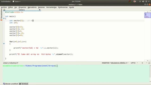 #16 Curso Programación Lenguaje C Arrays смотреть онлайн