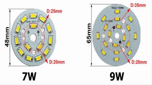 3W 5W 7W 9W 12W 15W 18W 20W 24W SMD5730 Brightness SMD Light смотреть онлайн