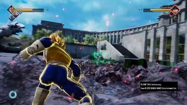 VEGETA SS BLUE AWAKEN | BUU/KANE VS BAKUGO/TODOROKI/DEKU | JUMP FORCE смотреть онлайн