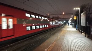 Медленный маневровый тепловоз ЧМЭ3-0127 следует по МЦД-1 | Аэроэкспресс в Шереметьево и ЭП2д