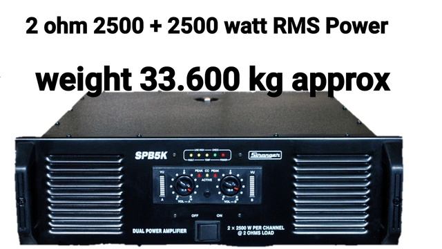 Stranger spb5k dual power amplifier 5,000watt price and review смотреть онлайн