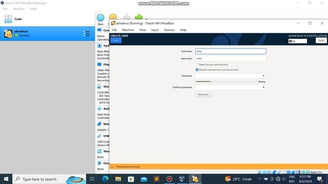 ASJ | Instalasi OS AlmaLinux 9.4 Minimal di VirtualBox смотреть онлайн