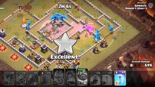 Th11 Electro Dragon Attack Strategy 2022 || Easiest Triples in Town Hall 11 смотреть онлайн
