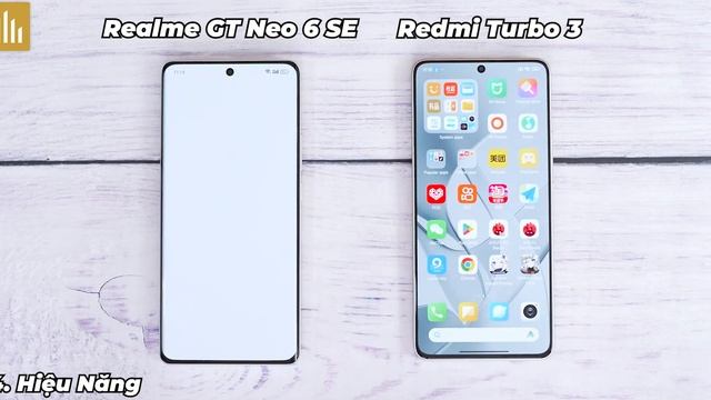 So sánh Redmi Turbo 3 Vs Realme GT Neo 6 SE: Snap 8S Gen 3 mạnh hơn Snap 7+ Gen 3 trong kèo này! смотреть онлайн