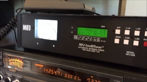 HF autotuner MFJ-998 Intellituner