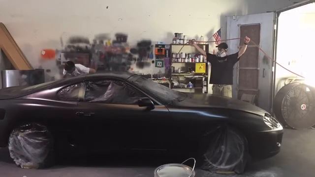 Toyota Supra Gets Dipped смотреть онлайн