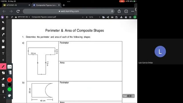 Grade 9 Destreamed: Area and Perimeter of Composite Figures смотреть онлайн