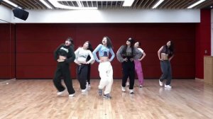 O.O NMIXX 0.75x speed dance practice mirrored