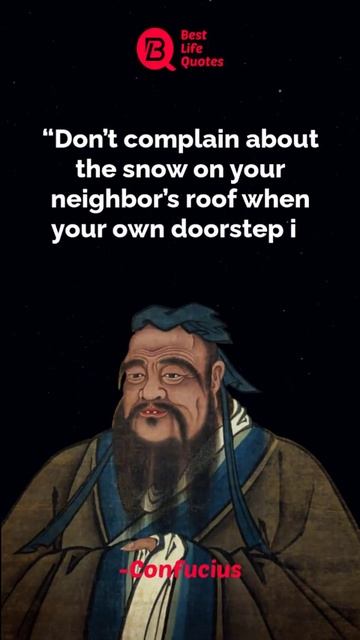Don’t complain about the snow | Confucius Quotes | whatsapp status | #shorts #Quotes #motivation смотреть онлайн