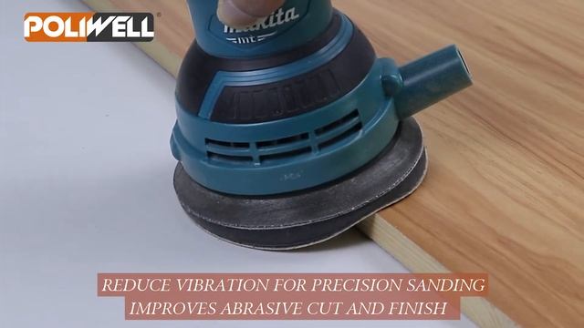 Sanding Curves and Protect丨5 Inch 8 Holes Hook and Loop Soft Sponge Cushion Interface Buffer Pad смотреть онлайн