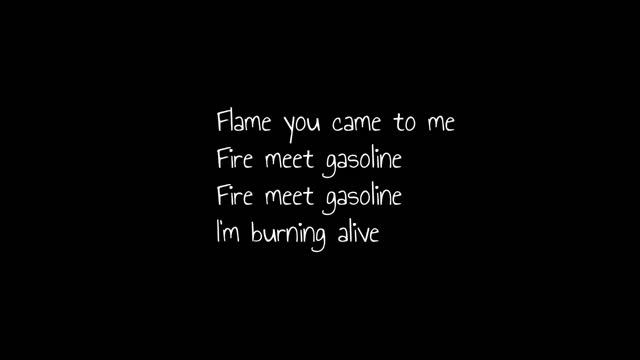Sia - Fire Meet Gasoline (KARAOKE VERSION)