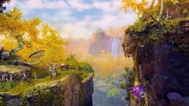 Trine 4 The Nightmare Prince Прохождение 11 Золотой сад смотреть онлайн
