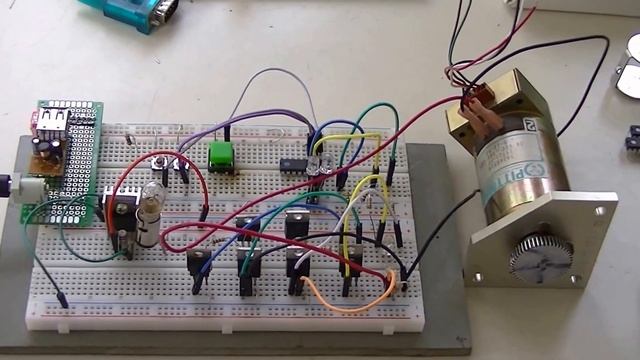 Microchip PIC16F628A Basic H-Bridge Motor Control смотреть онлайн